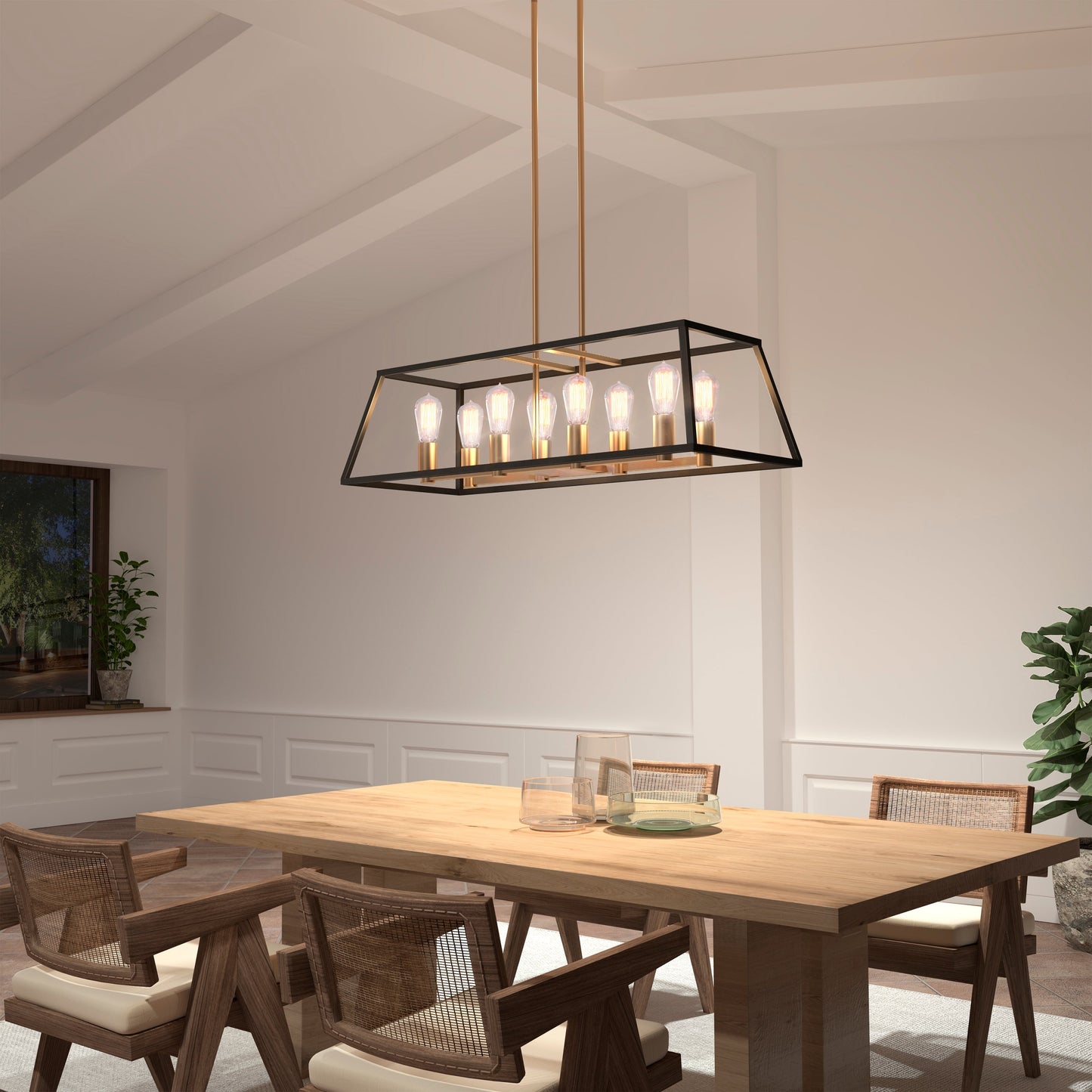 Carter Long 8-light Chandelier