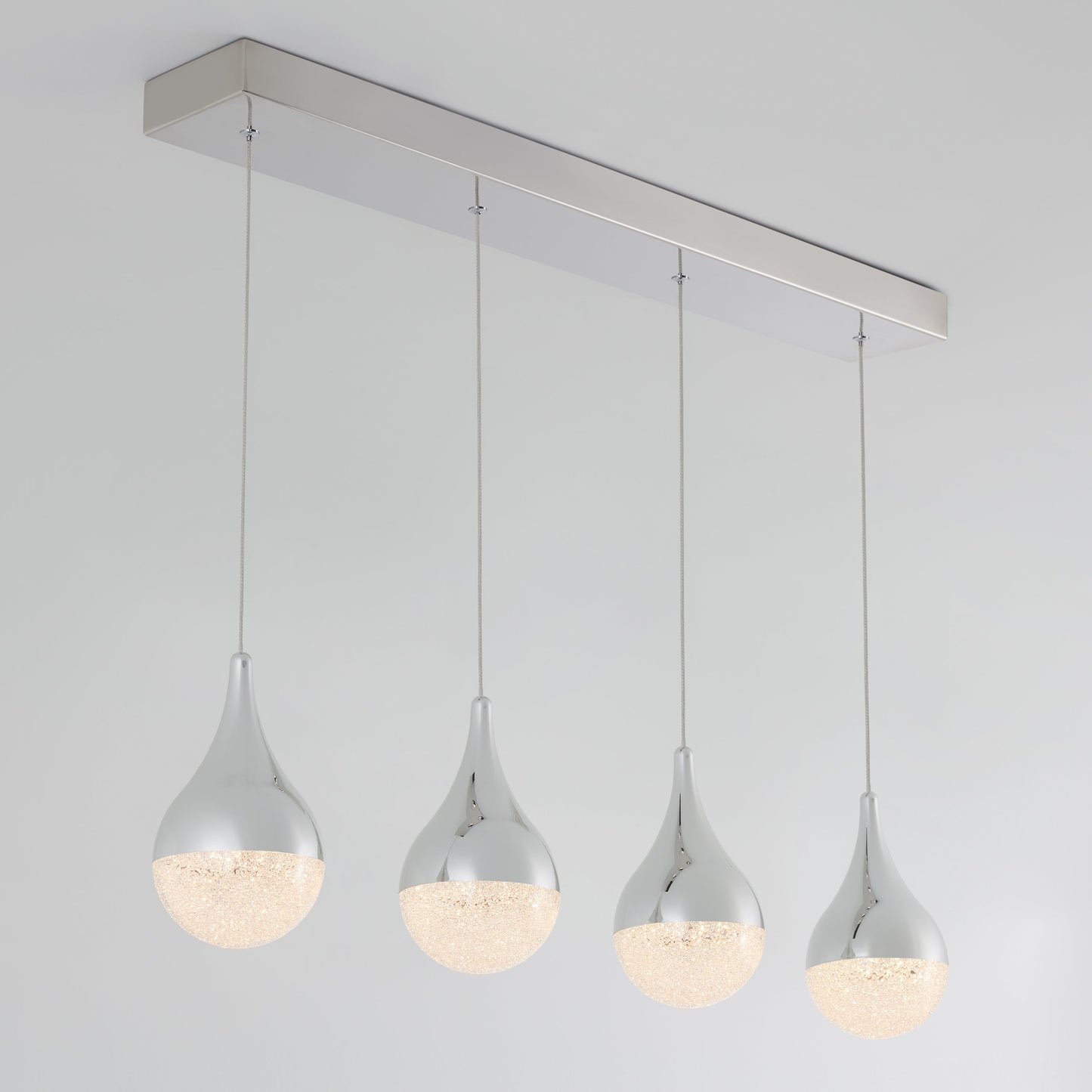 Glitzer 4-light LED pendant
