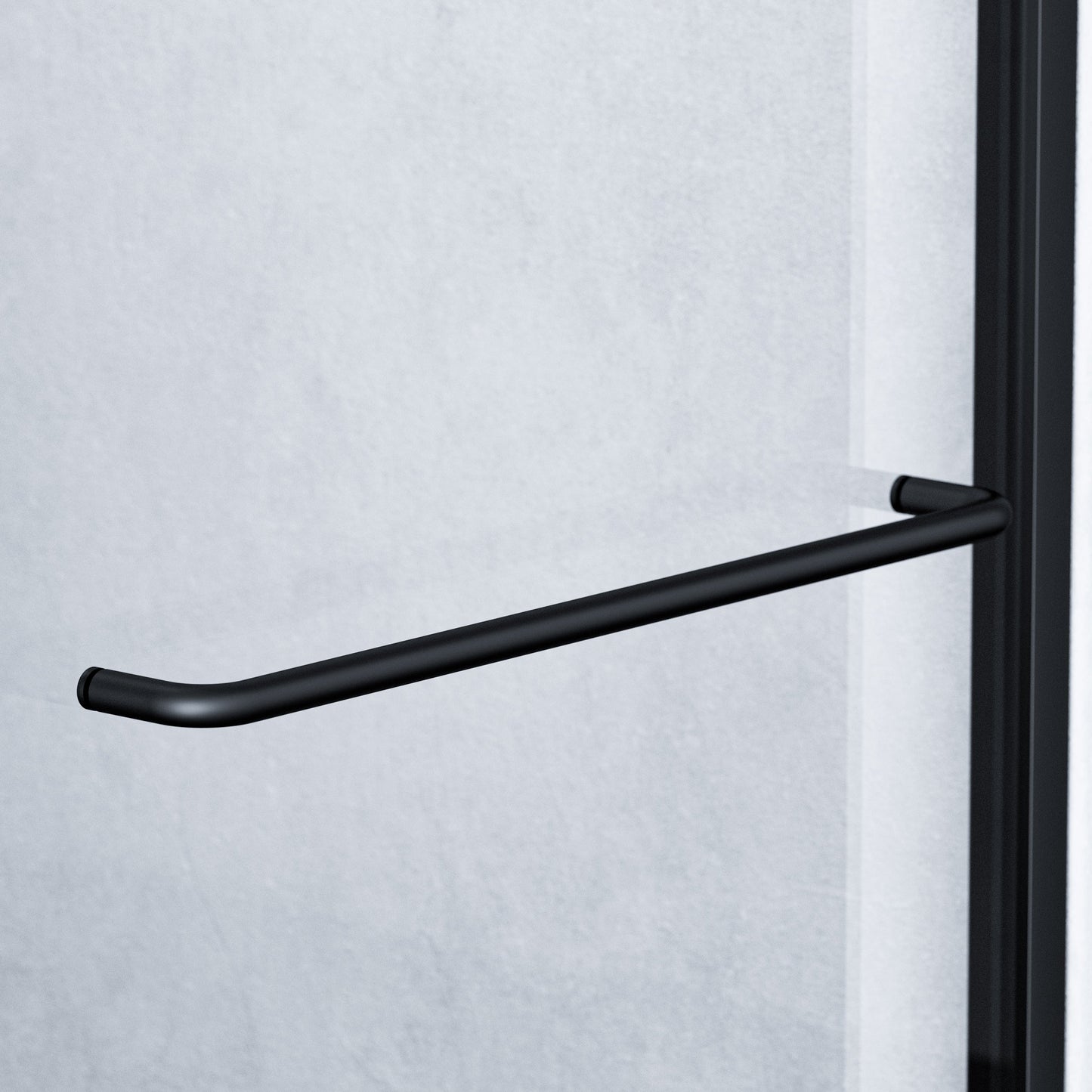 Semi-frameless Bypass Sliding Shower Doors