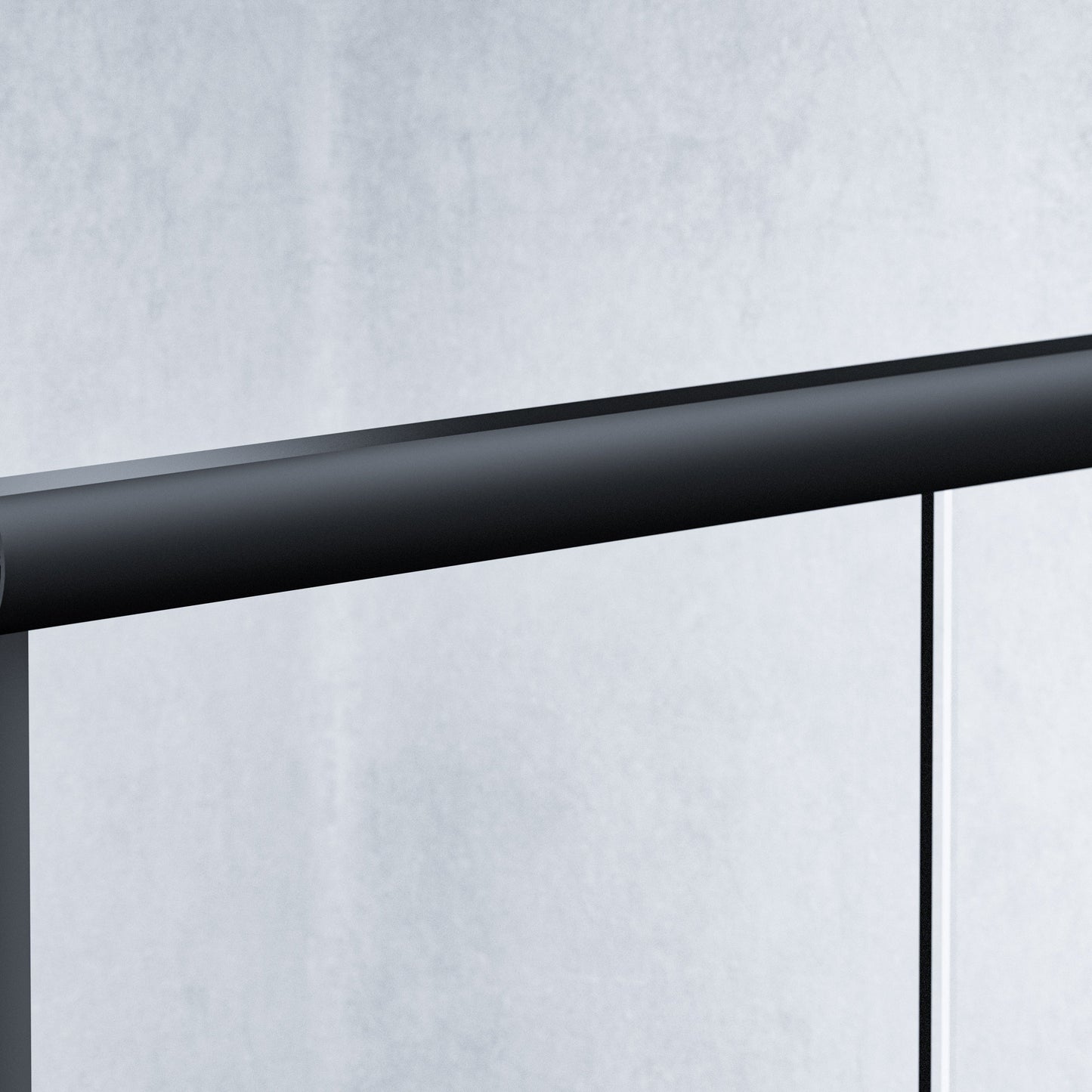 Semi-frameless Bypass Sliding Shower Doors