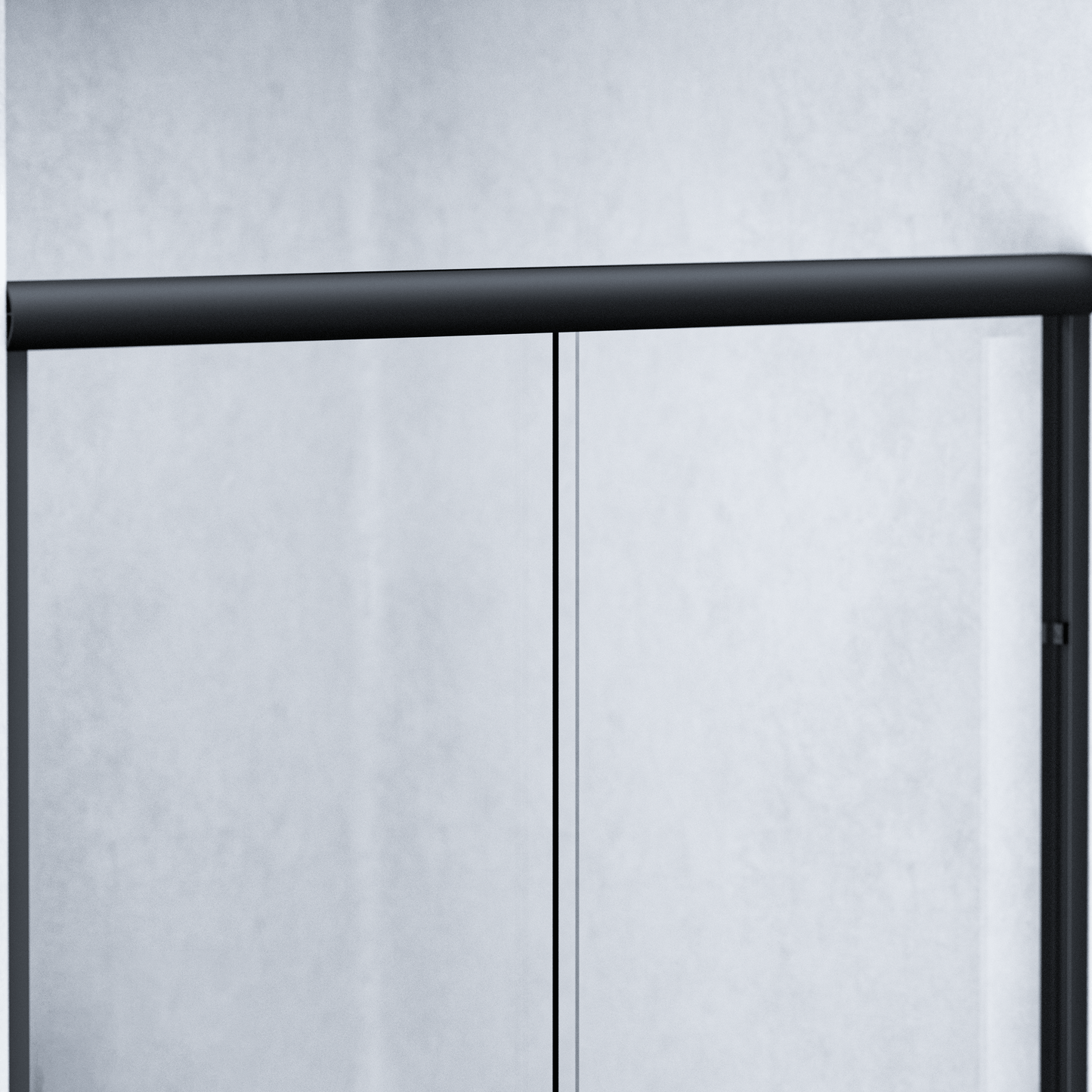 Semi-frameless Bypass Sliding Shower Doors
