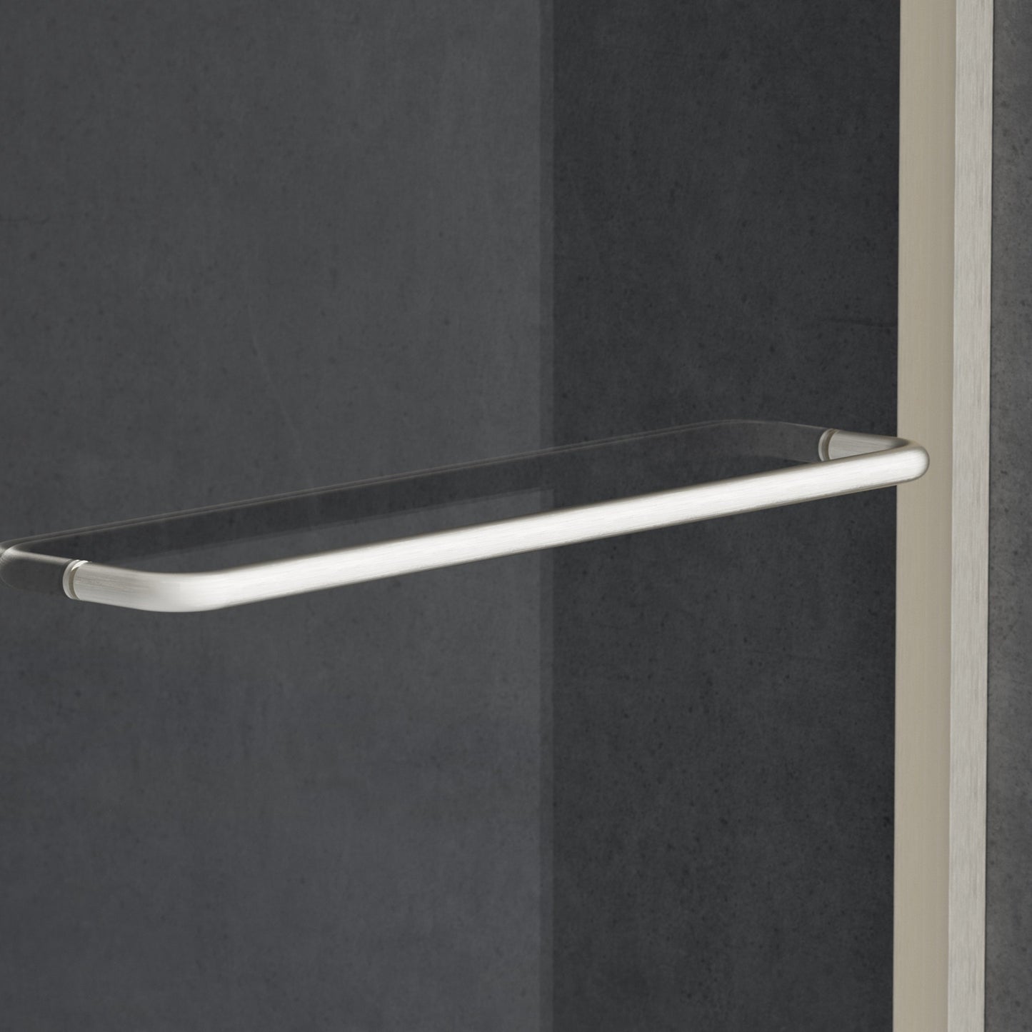 Semi-frameless Bypass Sliding Shower Doors