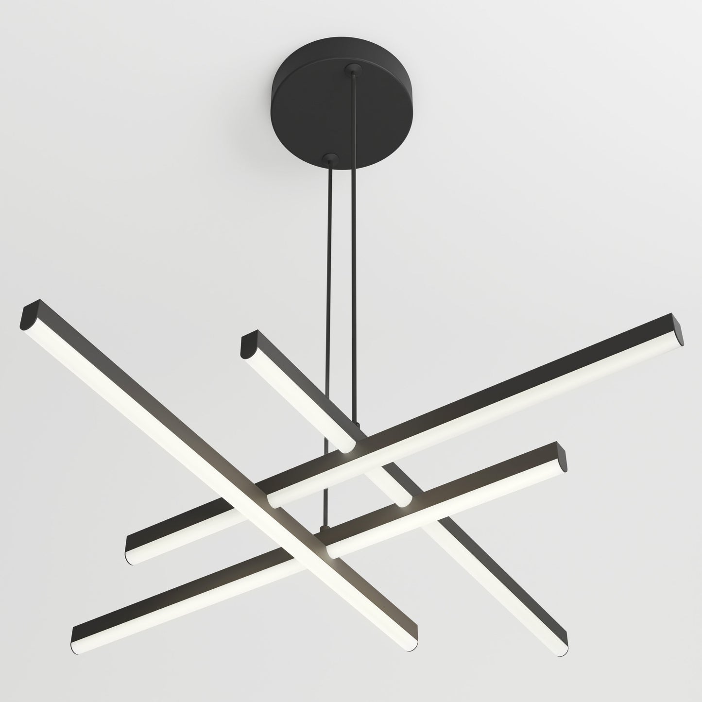 Grid LED pendant light