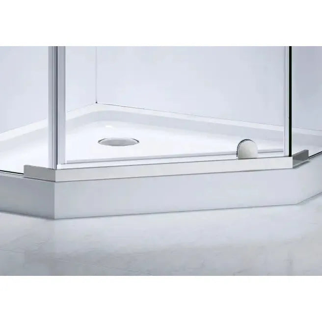 Semi-frameless Neo-angle Pivot Shower Enclosures