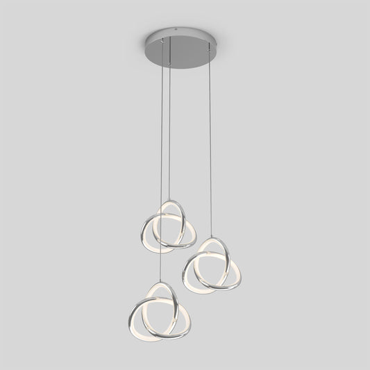 Zephyr 3-light LED pendant