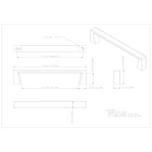 Boswell Square Cabinet Pull