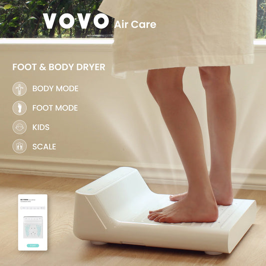 Foot & Body Dryer - White