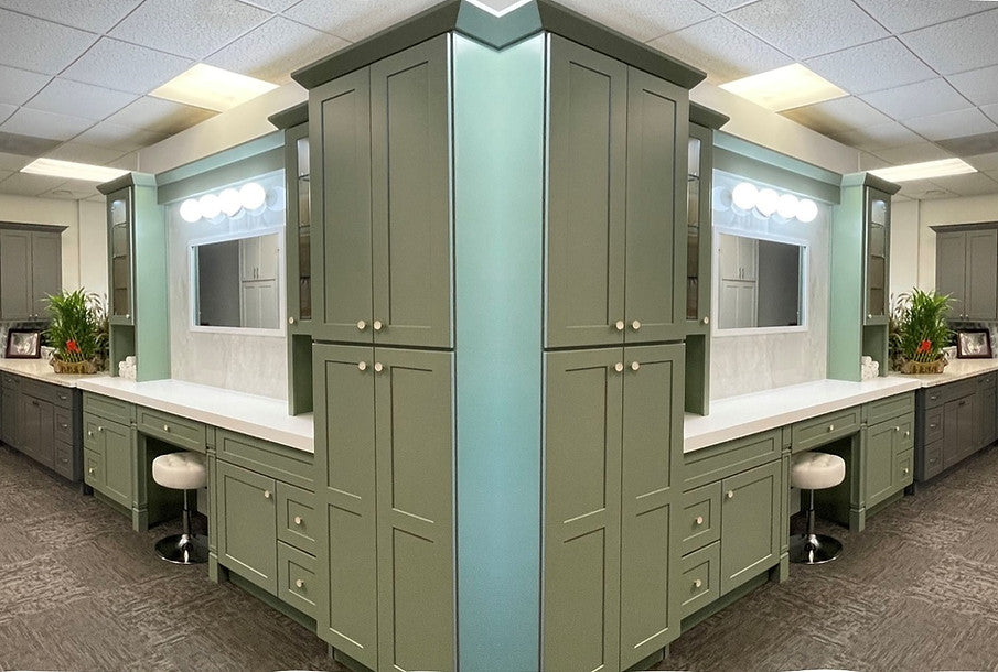 Kitchen Cabinet 10 Olive Green CabinetsRus