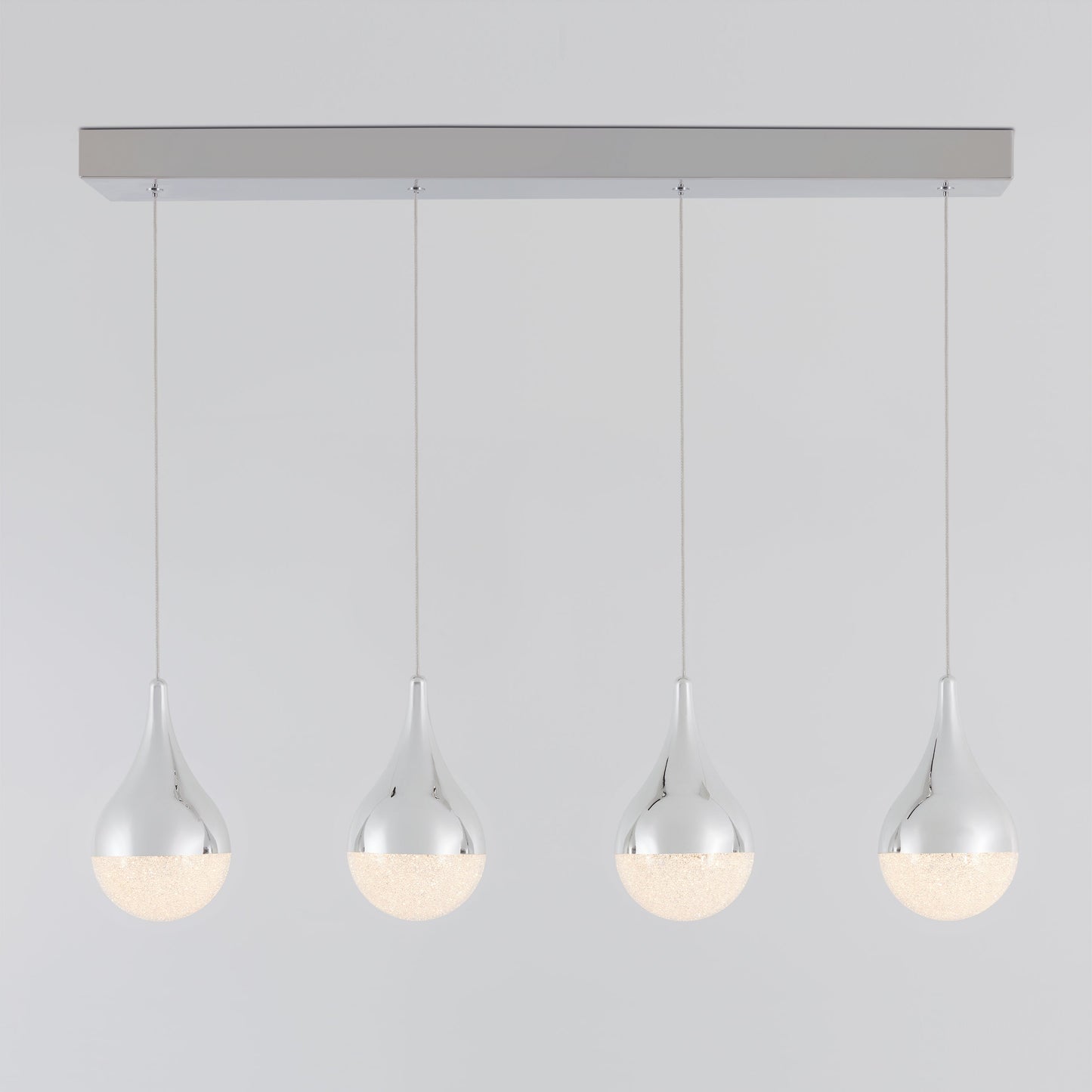 Glitzer 4-light LED pendant