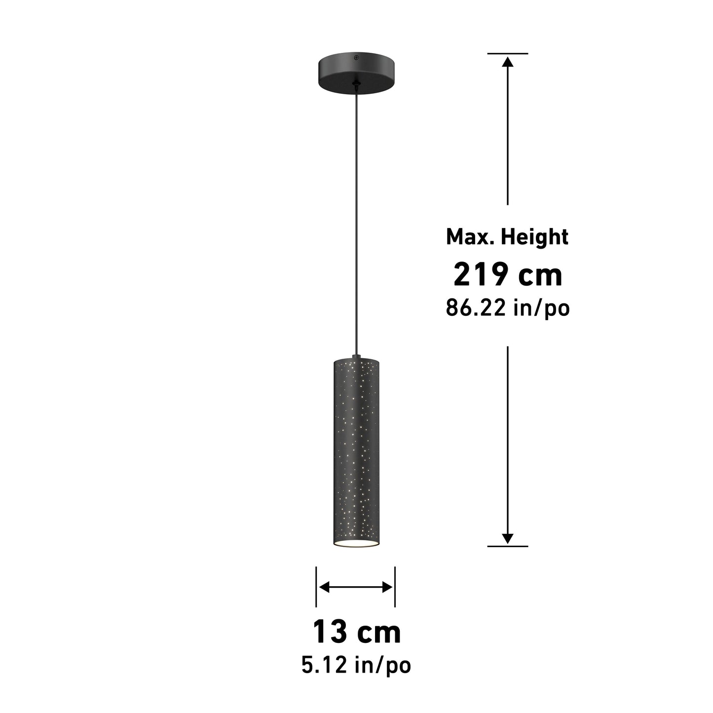 Cosmic modern LED pendant light 3 CCT
