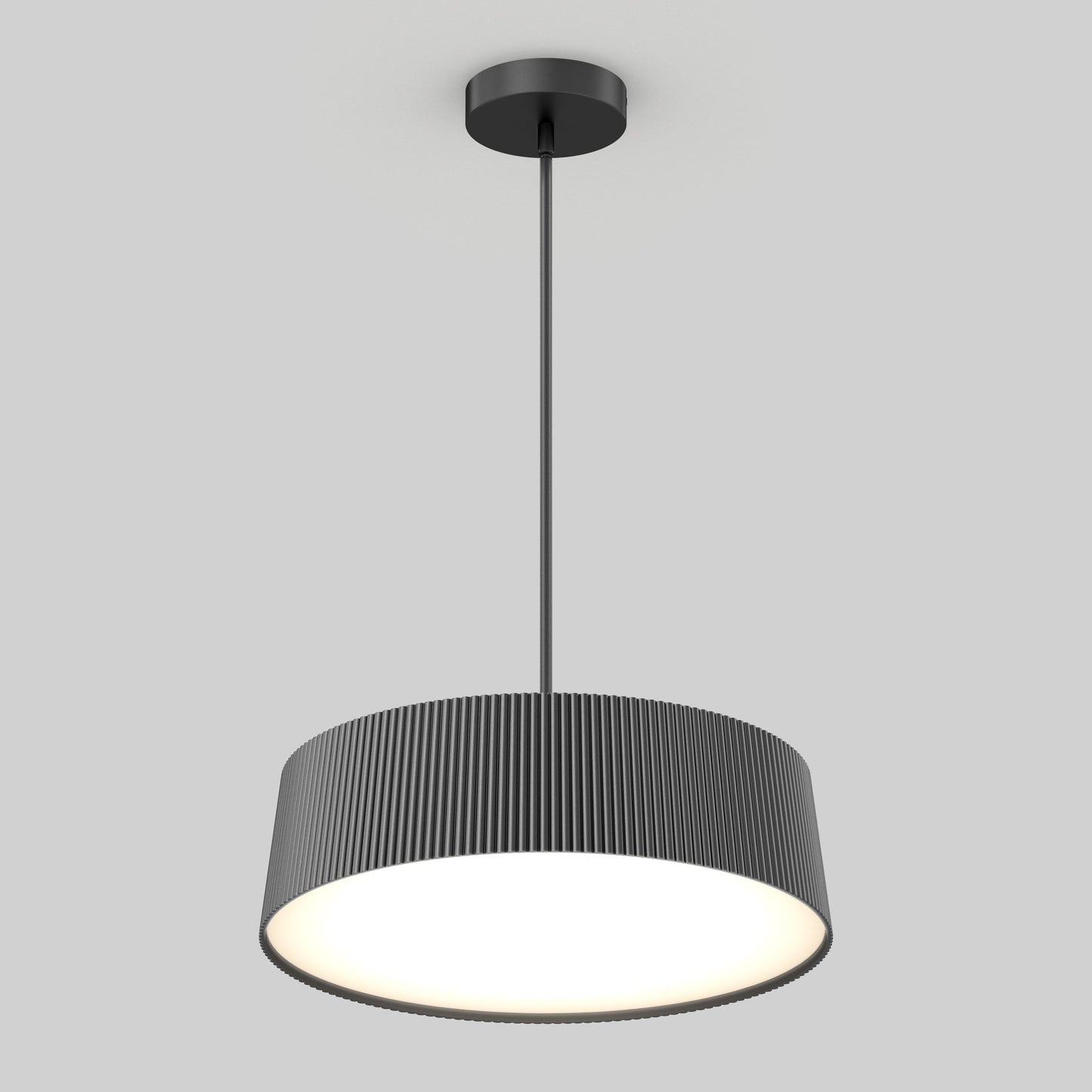 Groove Drum LED contemporary pendant light 3 CCT