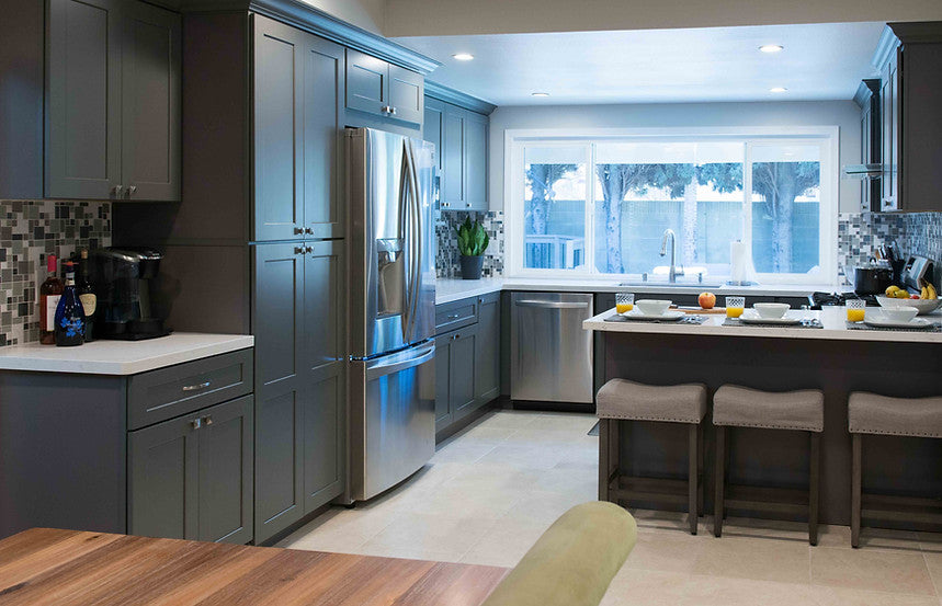 Kitchen Cabinet 12 Grey Shaker CabinetsRus