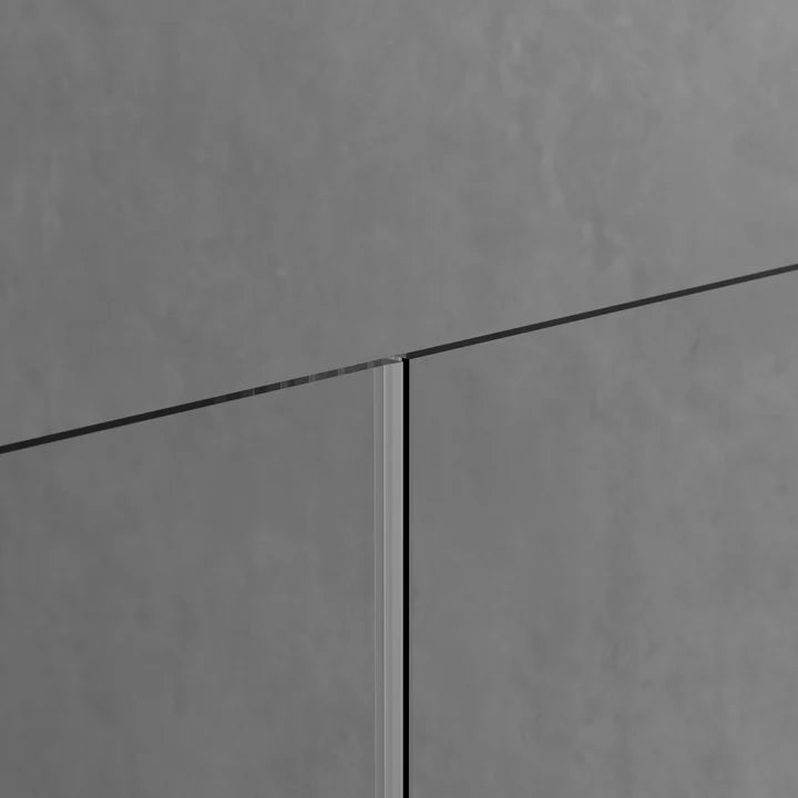EV Series Frameless Hinged Swinging Shower Doors (Larger Size)