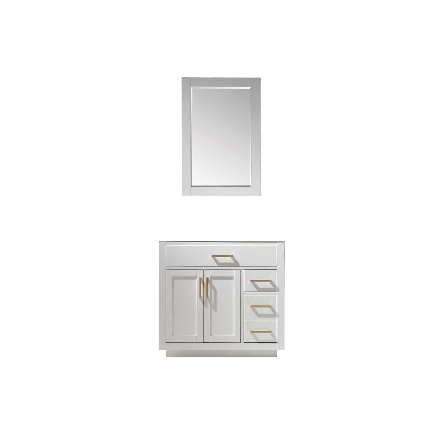 Ivy 36" Single Bathroom Vanity Cabinet Only