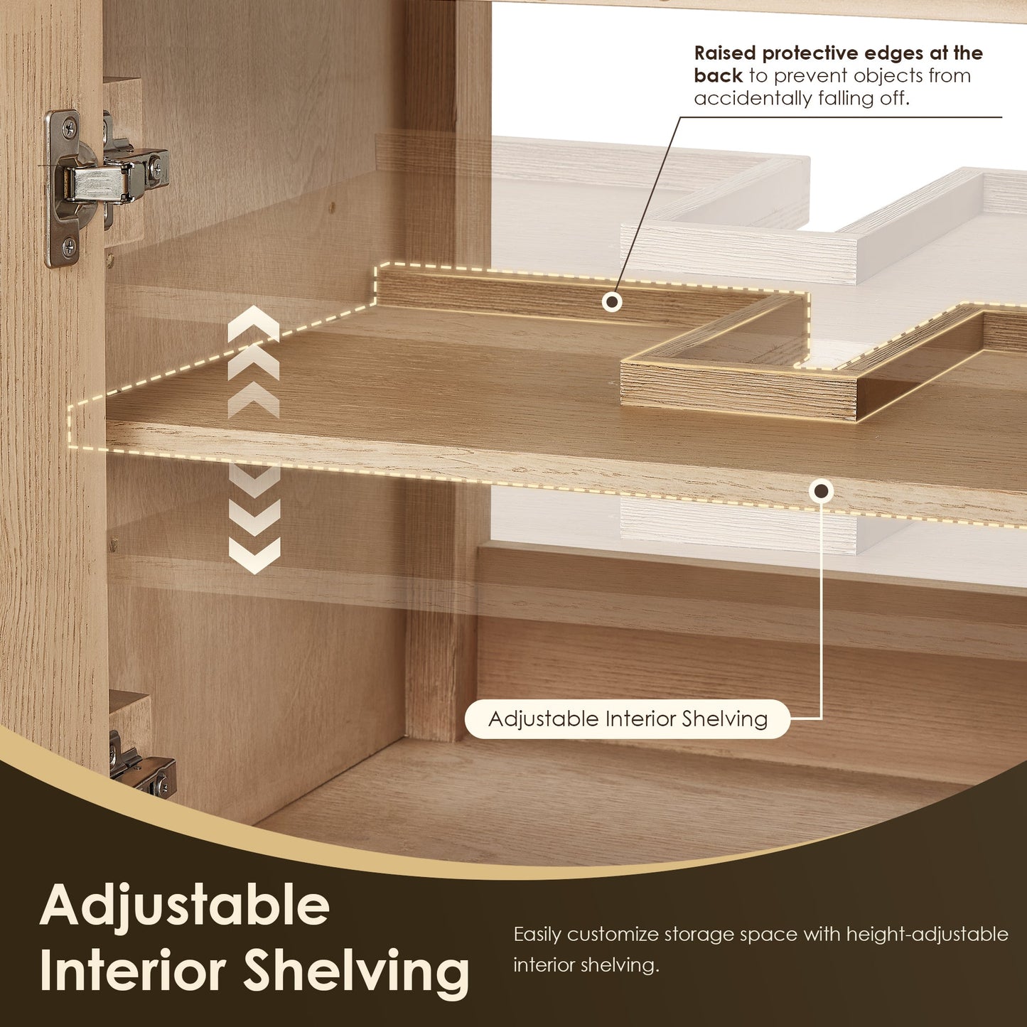 Cerrito 30" Single Bathroom Vanity with White Engineered Stone Integrated Sink