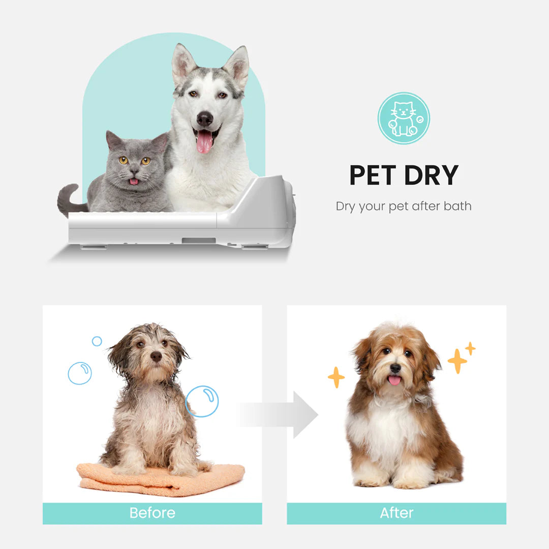 Foot & Body Dryer - White