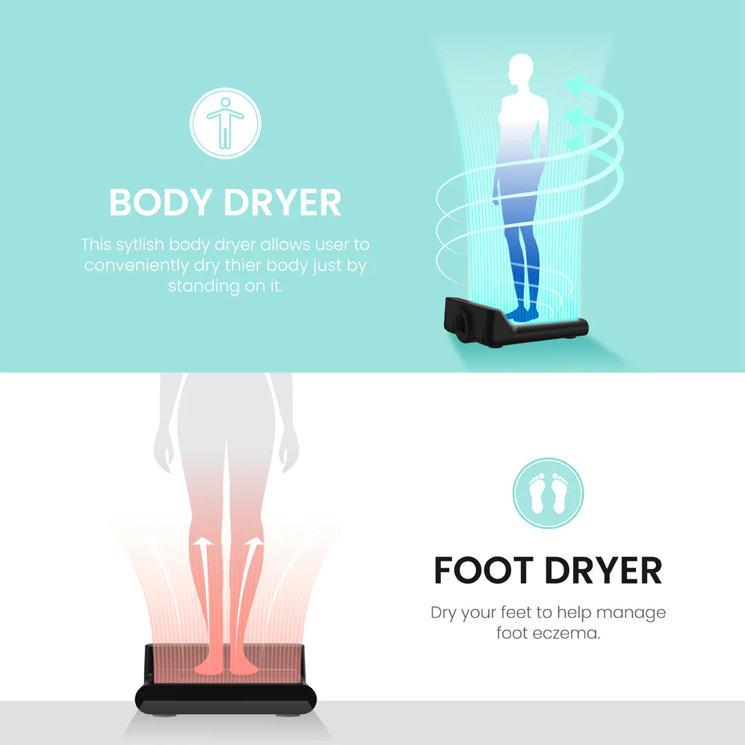 Foot & Body Dryer - Black