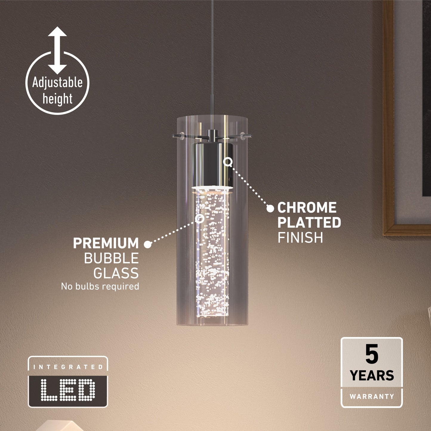 Essence LED pendant light