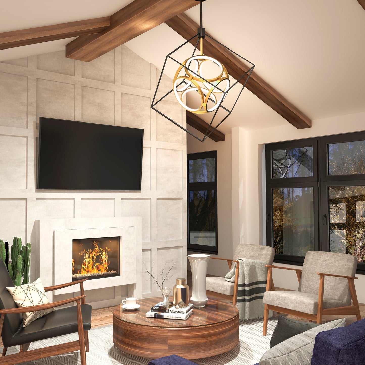 Luxury LED pendant light