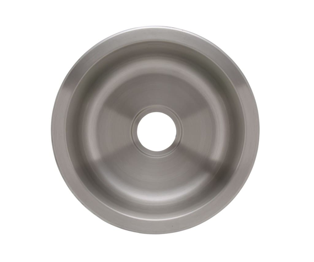 AS107 17.64″ Diameter x 7″ 22G Single Bowl Undermount Builder Stainless Steel Bar Sink