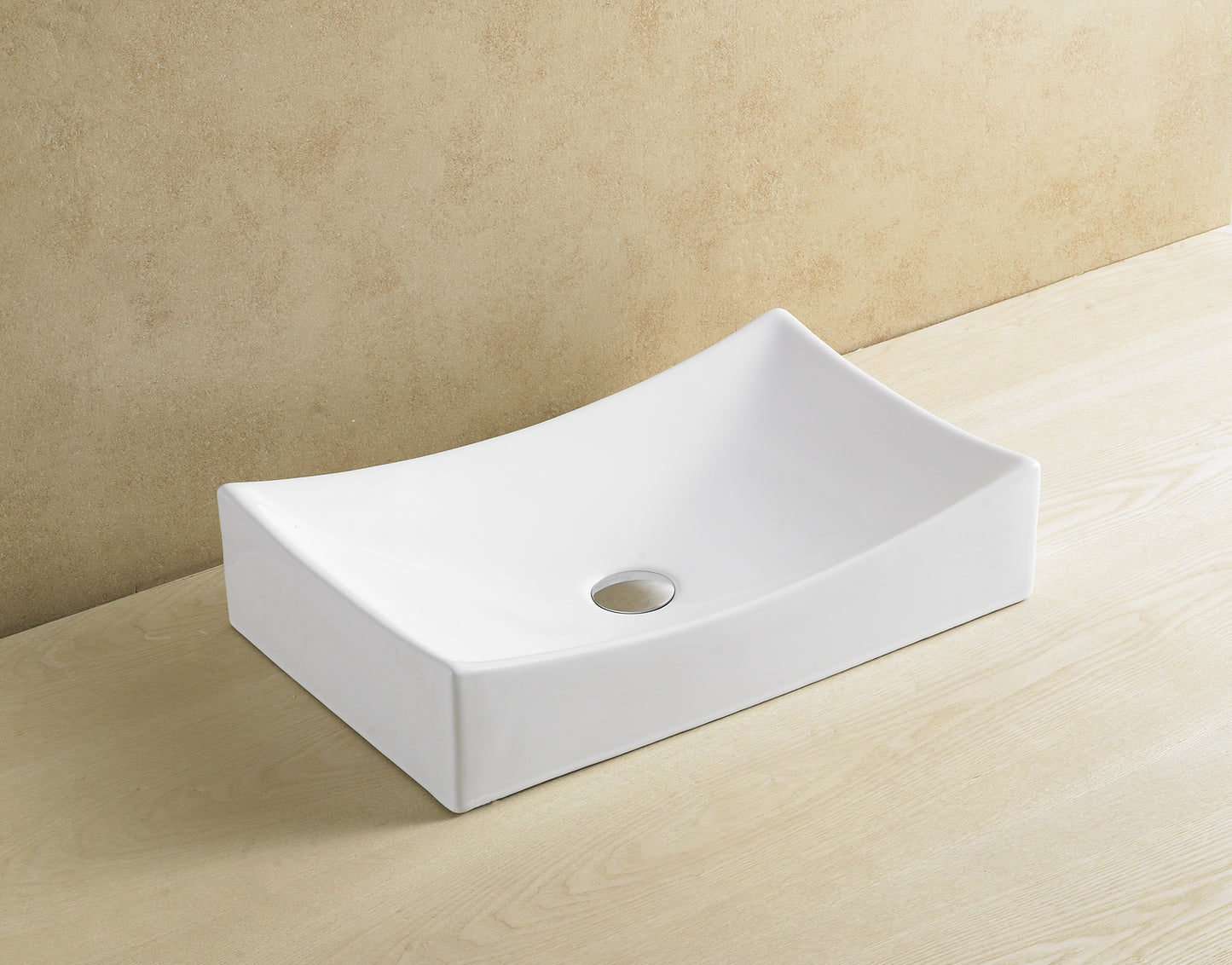 AS212 25.75″ x 15.5″ x 5″ Vessel Lavatory Porcelain Sink
