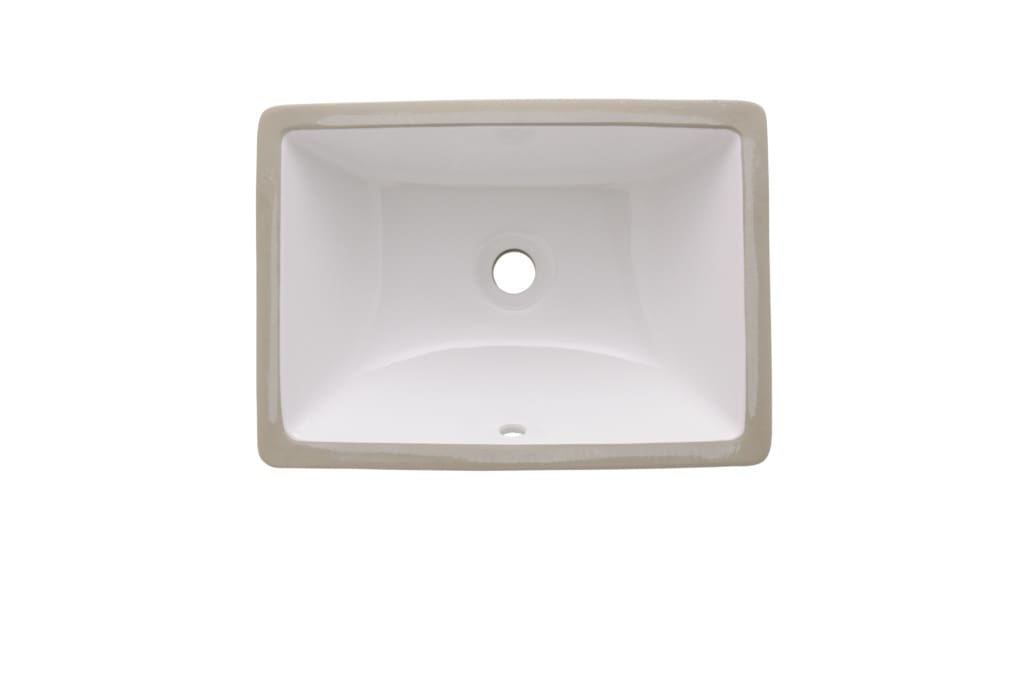 AS222 18″ x 13″ x 7.25” Undermount Lavatory Porcelain Sink