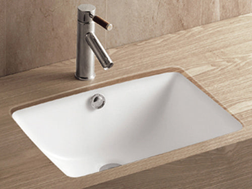 AS222 18″ x 13″ x 7.25” Undermount Lavatory Porcelain Sink