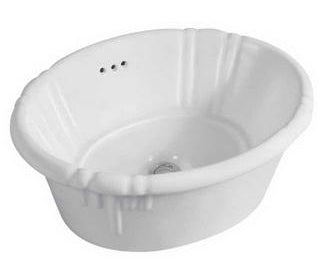 AS224 17.5″ x 14.3″ x 6.7″ Topmount Lavatory Porcelain Sink