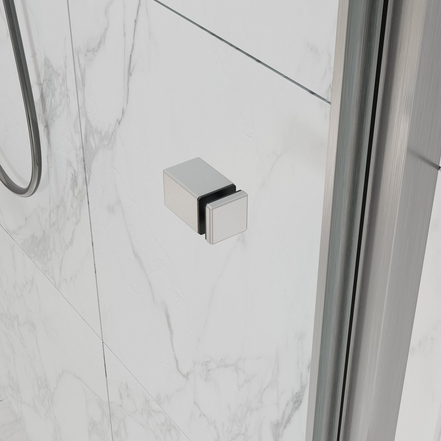 CS Series Semi Frameless Bypass Sliding Shower Doors