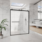 Shower Door CS Series Semi Frameless Bypass Sliding