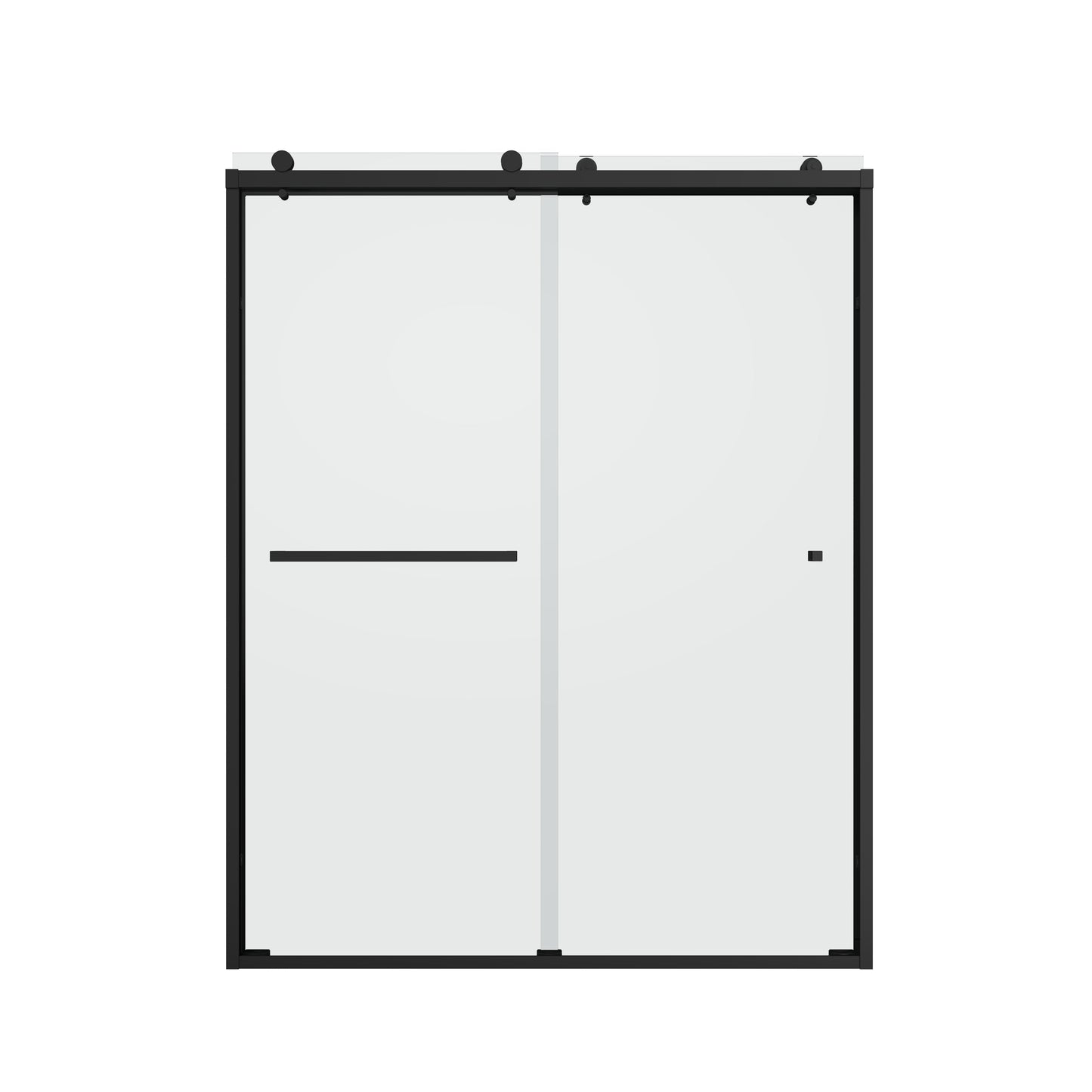 CS Series Semi Frameless Bypass Sliding Shower Doors