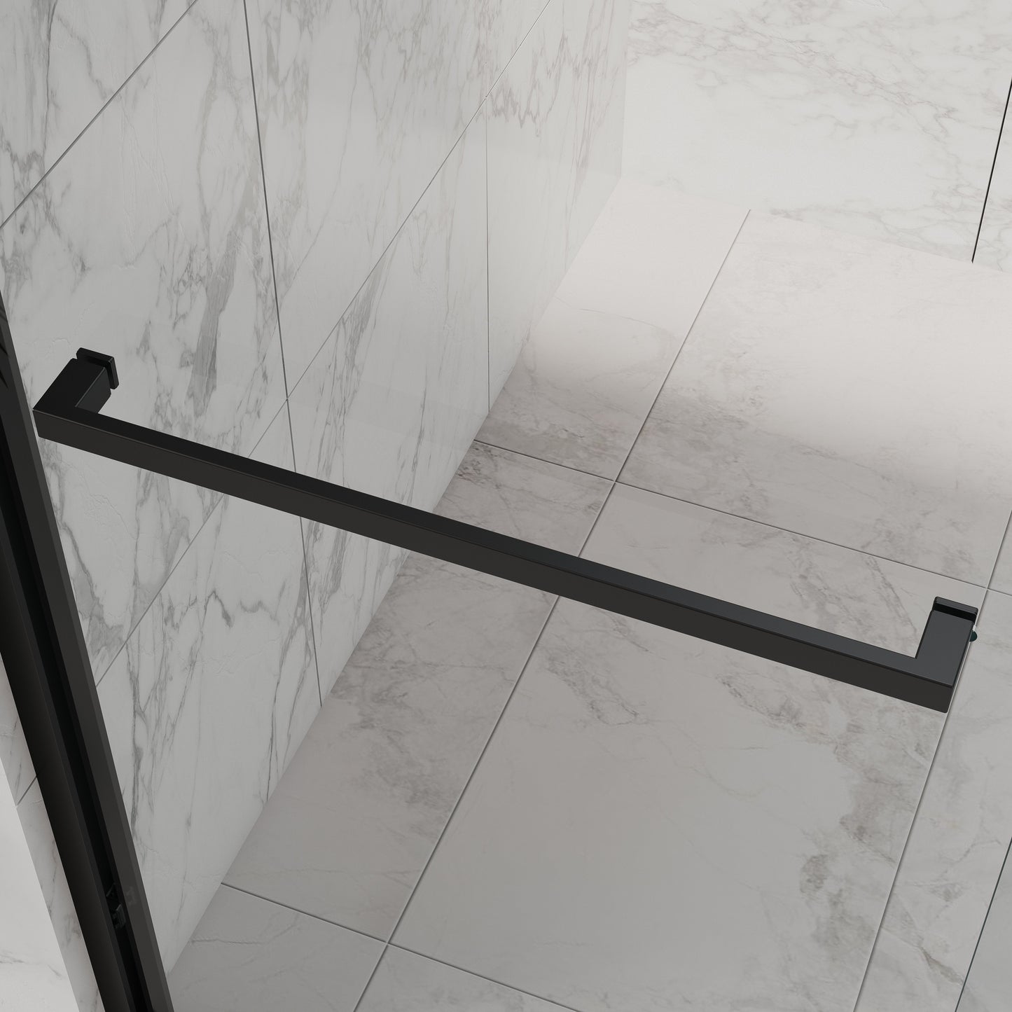 CS Series Semi Frameless Bypass Sliding Shower Doors