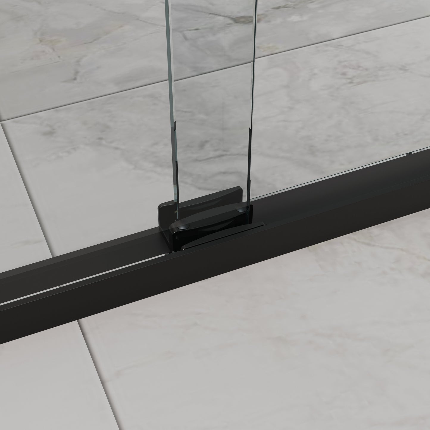 CS Series Semi Frameless Bypass Sliding Shower Doors