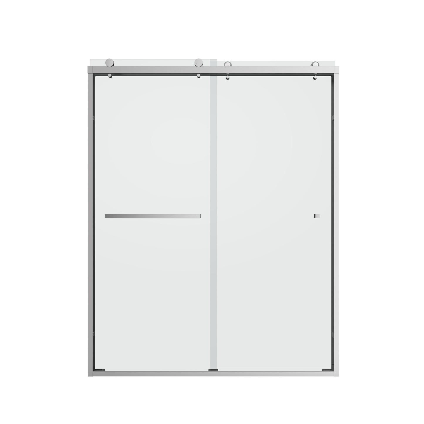 CS Series Semi Frameless Bypass Sliding Shower Doors