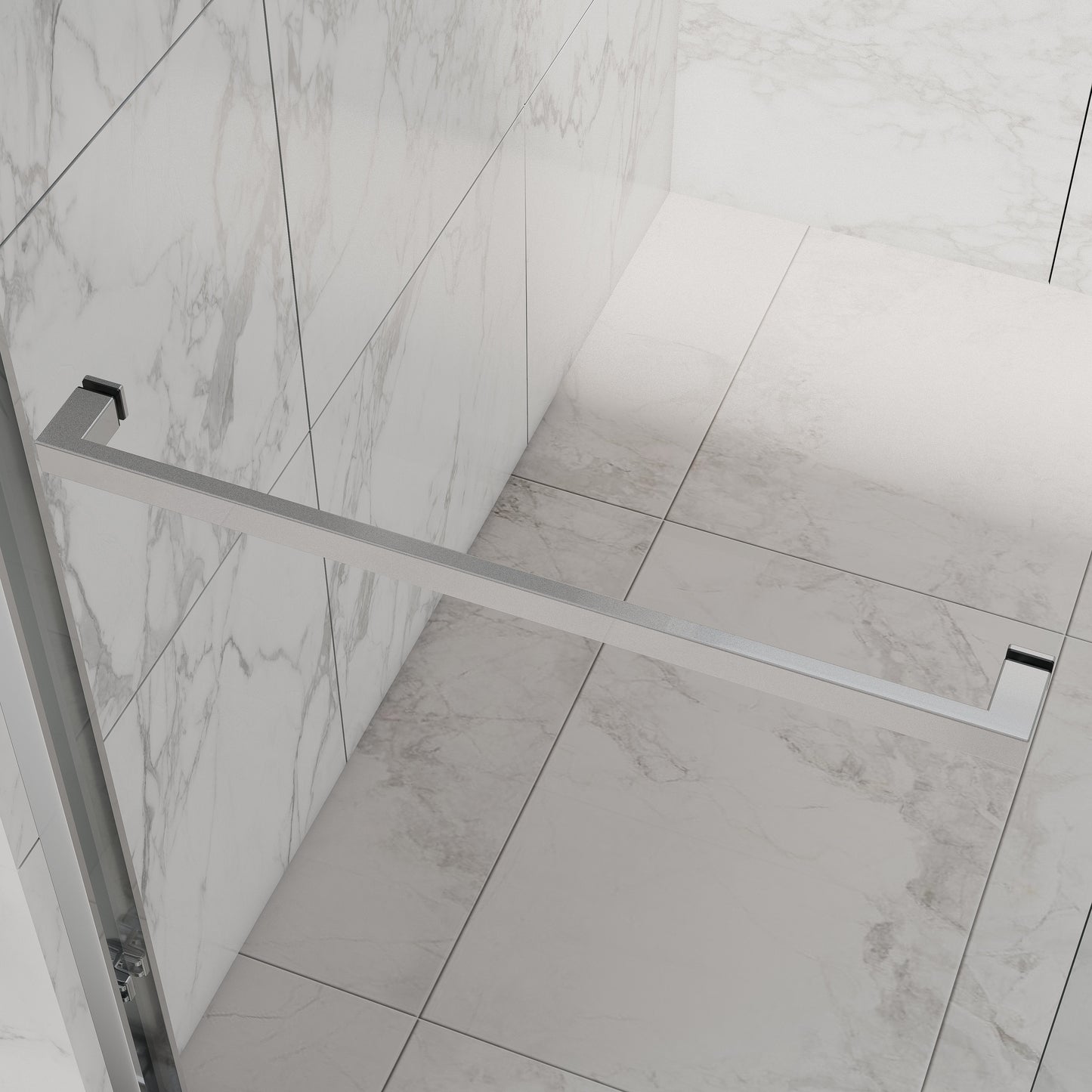 CS Series Semi Frameless Bypass Sliding Shower Doors