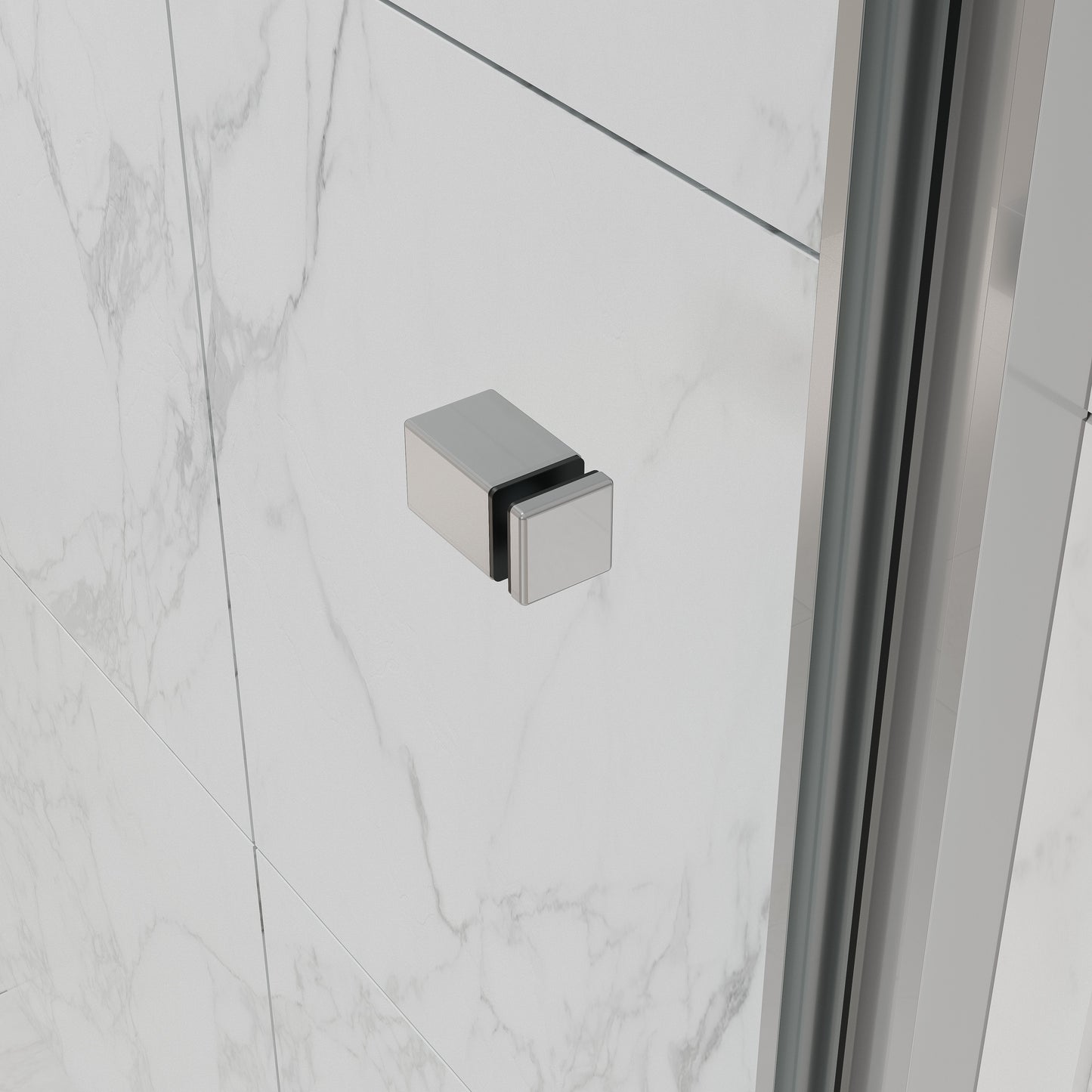 CS Series Semi Frameless Bypass Sliding Shower Doors