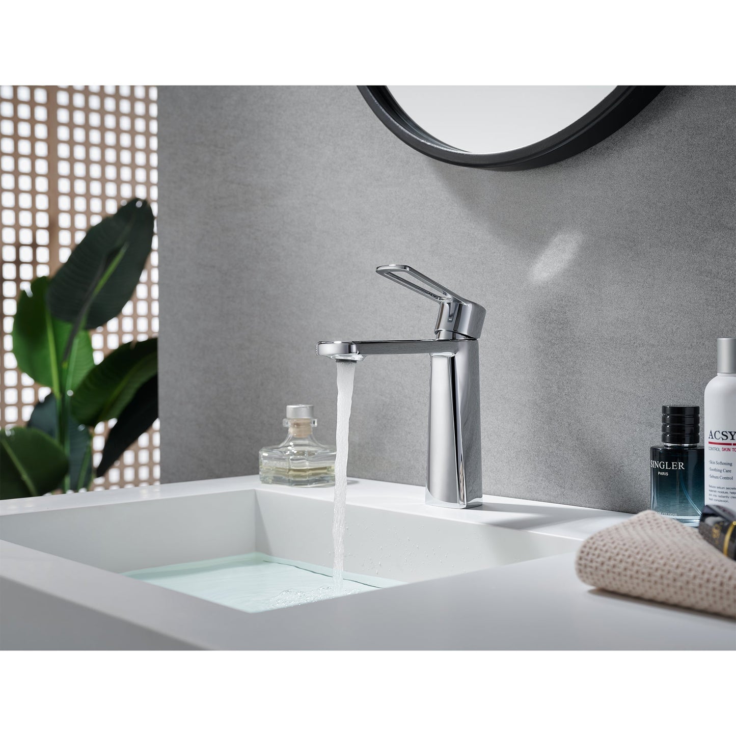 Paula Single Hole Single-Handle Bathroom Faucet