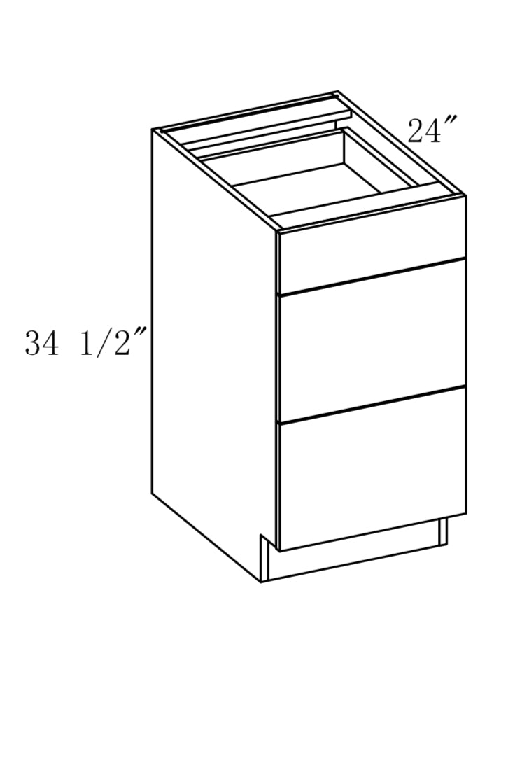 Cabinet 6 impress 3 Drawer Base Cabinets
