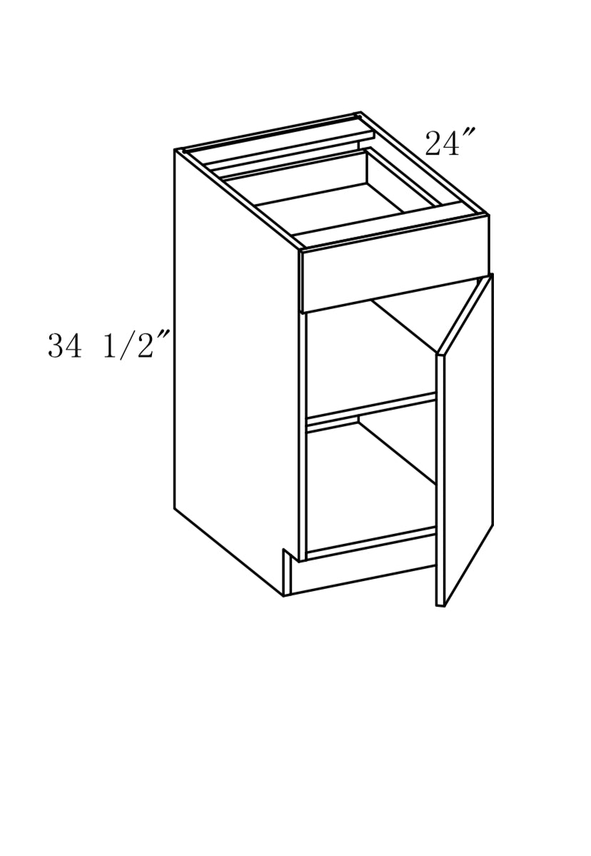 Cabinet 1 impress Base Cabinet With Drawer 1