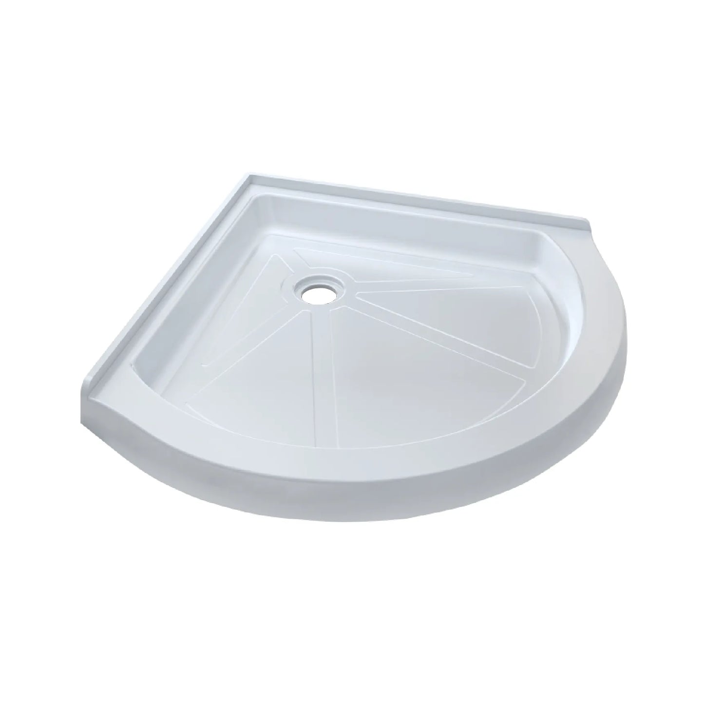 Round Corner Acrylic Shower Bases
