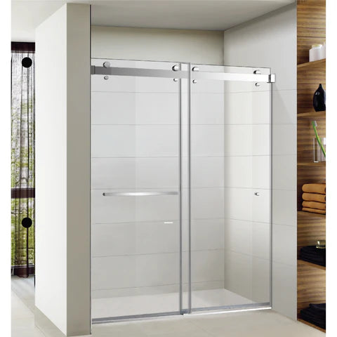 SP Series Premium Frameless Bypass Sliding Bathtub Doors