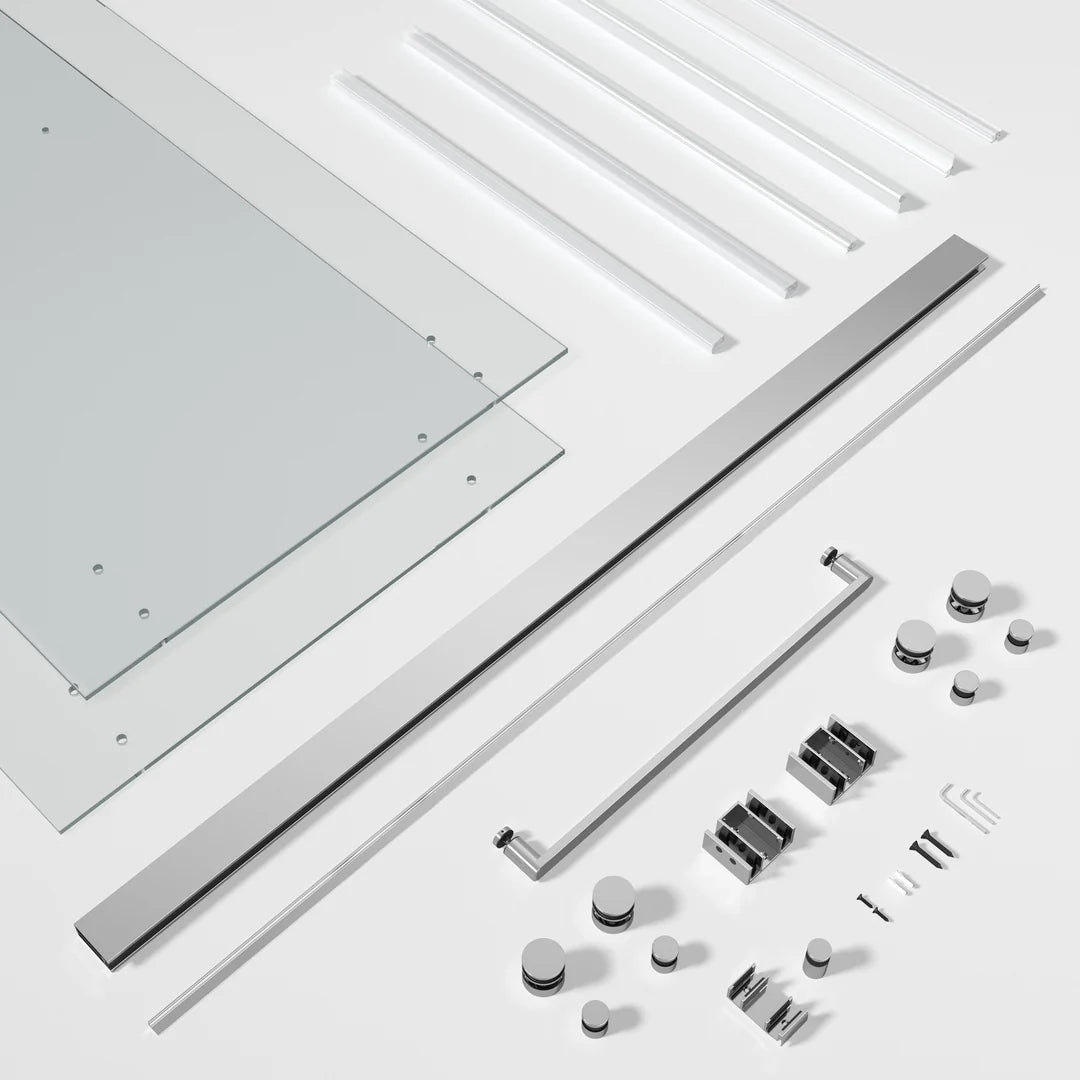 SP Series Premium Frameless Bypass Sliding Shower Doors