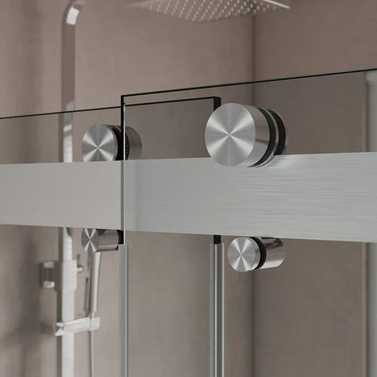 VS Series Soft Closing Frameless Bypass Silding Shower Doors