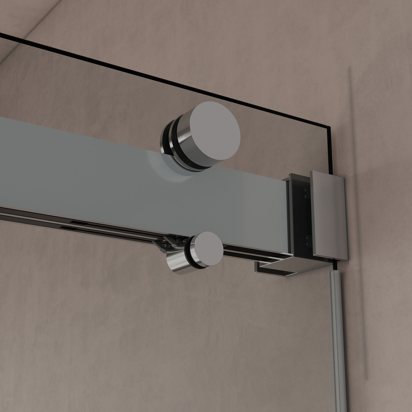 VS Series Soft Closing Frameless Bypass Silding Shower Doors