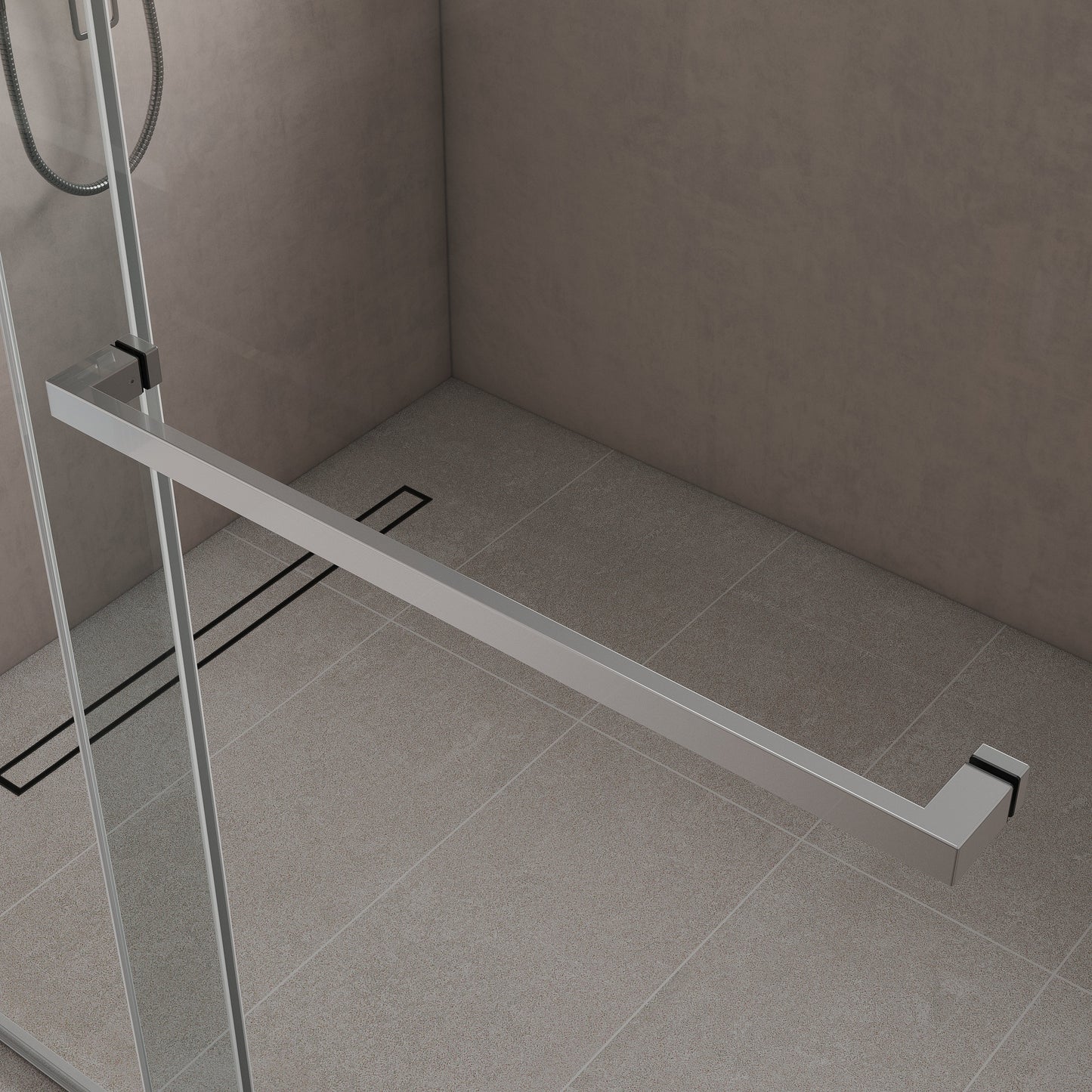 VS Series Soft Closing Frameless Bypass Silding Shower Doors