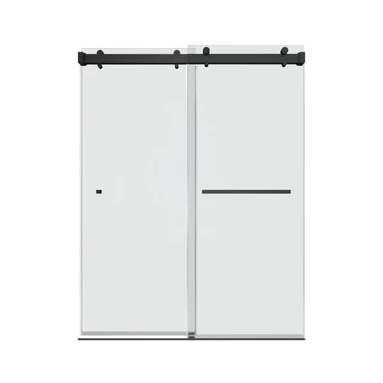 VS Series Soft Closing Frameless Bypass Silding Shower Doors