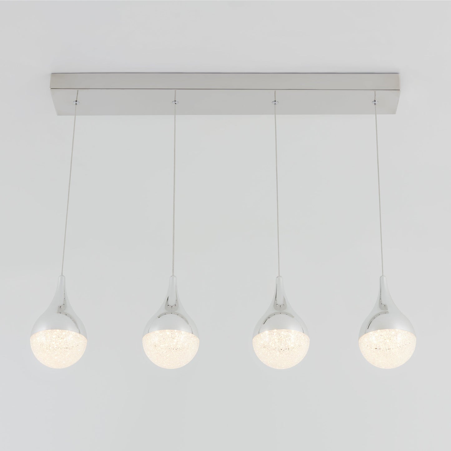 Glitzer 4-light LED pendant