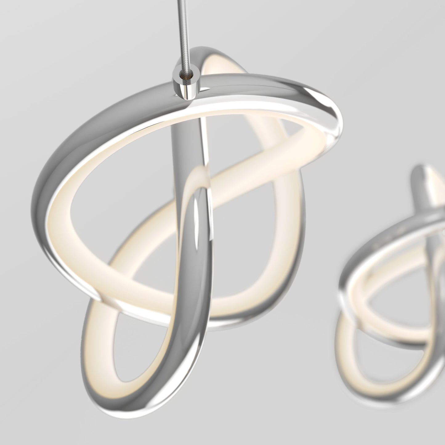 Zephyr 3-light LED pendant
