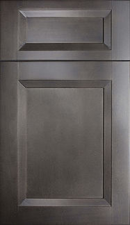 Kitchen Cabinet 15 Smoked Metallic Double Shaker CabinetsRus