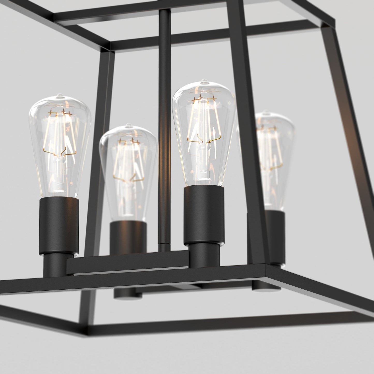 Carter Square 4-light Chandelier